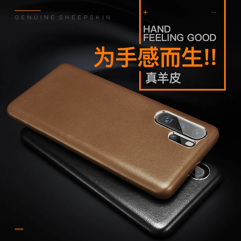 Оригинальный бренд XOOMZ для Huawei P30 настоящая овечья кожа деловой кожаный чехол