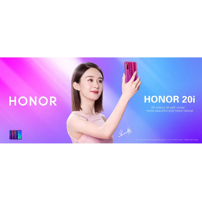 Новый huawei Оригинал honor 20i 4G LTE Kirin710 Android 9 6 21 дюймов Гб ram 256 ГБ 32 0mp cara ID huella Цифровой
