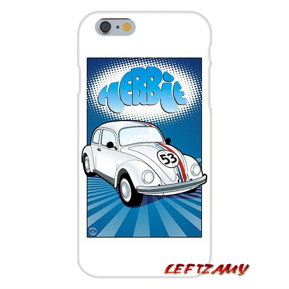 Прозрачный чехол из материала tpu сумка Herbie 53 VW жук Жук гибкий для samsung Galaxy S3 S4 S5