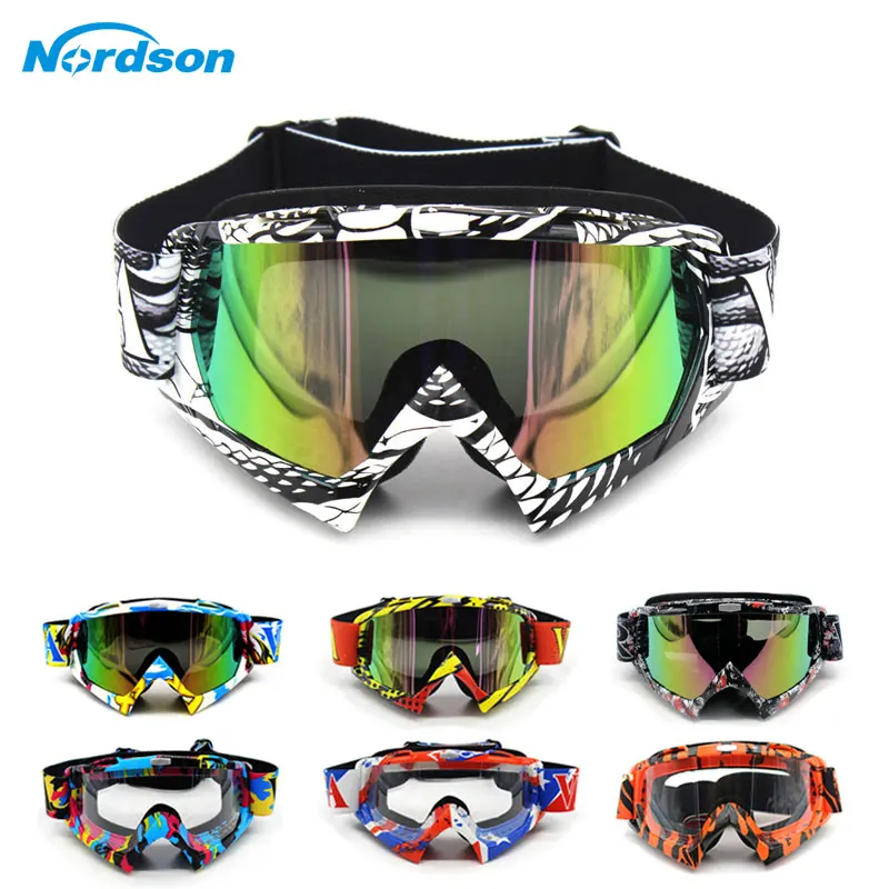 Man&Women Motorcycle Goggles Glasses MX Off Road Masque Helmets Goggles Ski Sport Gafas for Motorcycle Dirt Bike Racing Google