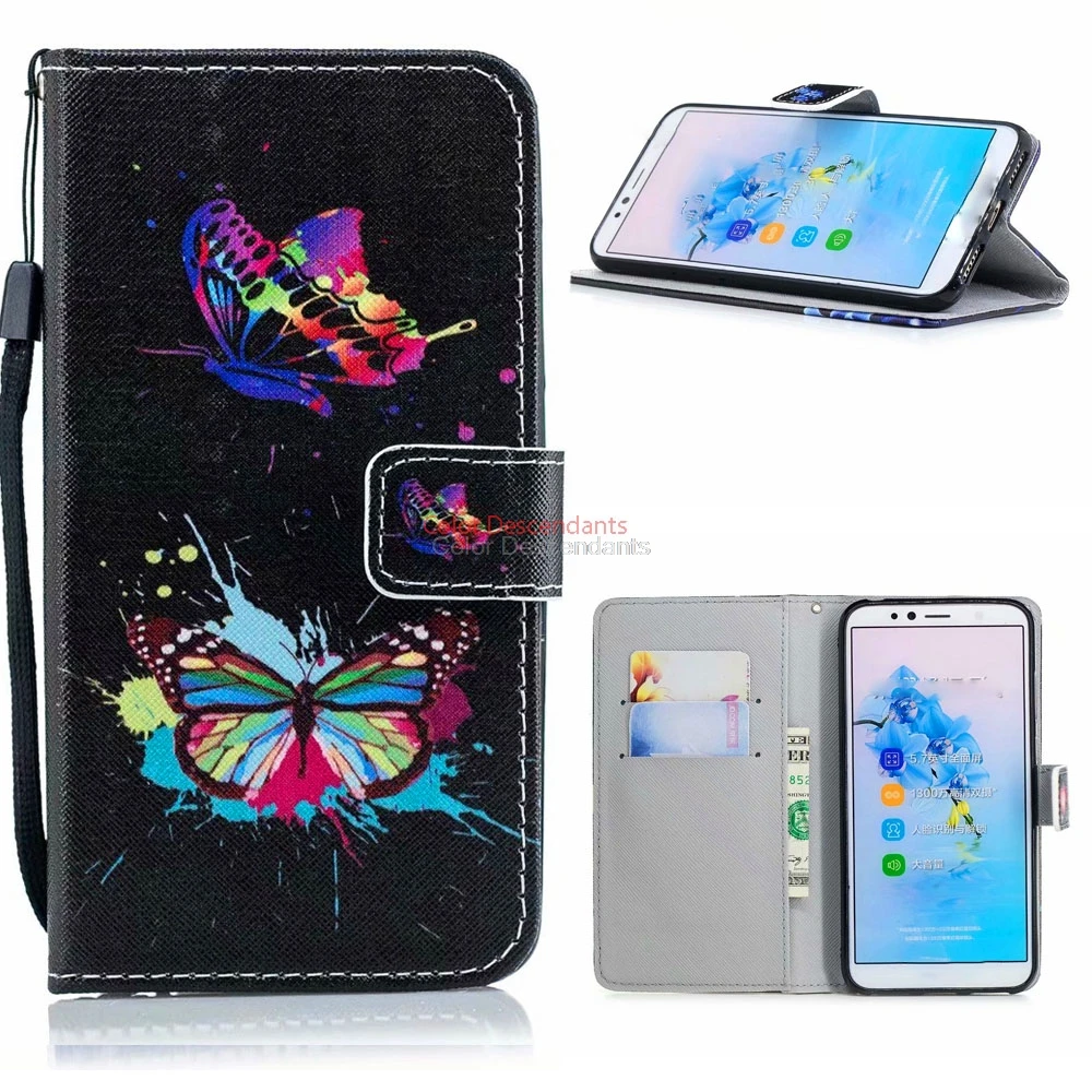 5 Кожаный чехол-книжка для ASUS ZB501KL Zenfone Live ZB501 ZB 501 KL 501KL для ASUS A007 AOO7 ASUS_A007 - Цвет: 5