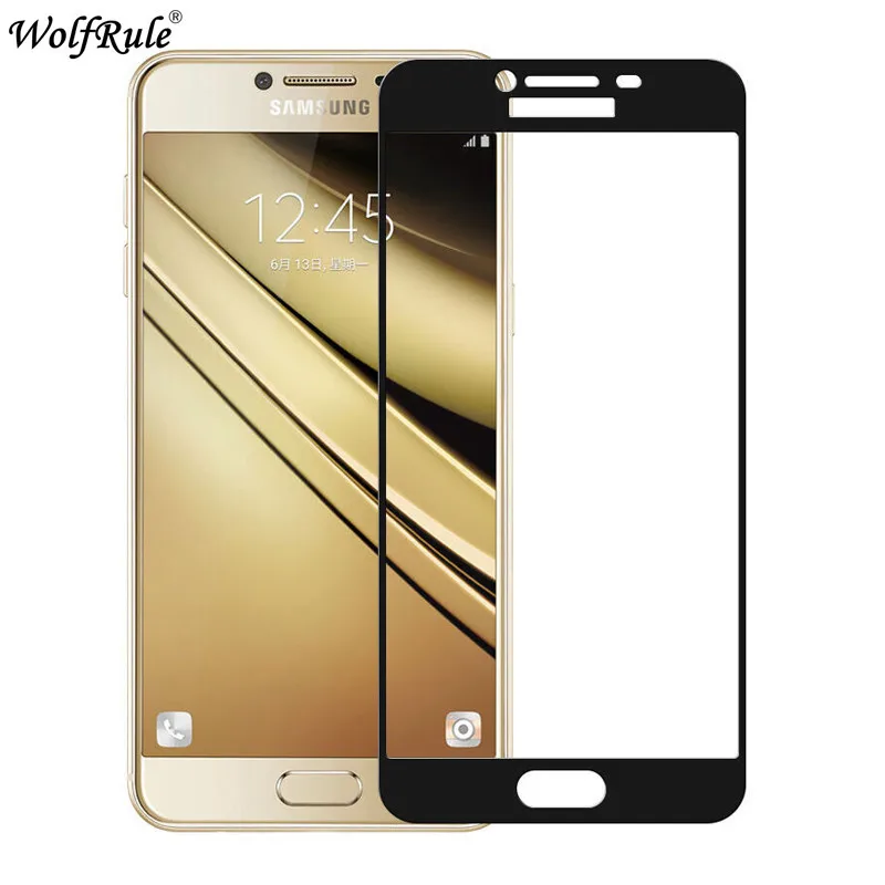 2 uds para vidrio Samsung Galaxy J7 2018 Protector de pantalla de vidrio templado para Samsung J7 2018 vidrio 2.5D pel&iacute;cula de la cubierta completa del tel&eacute;fono J737-1
