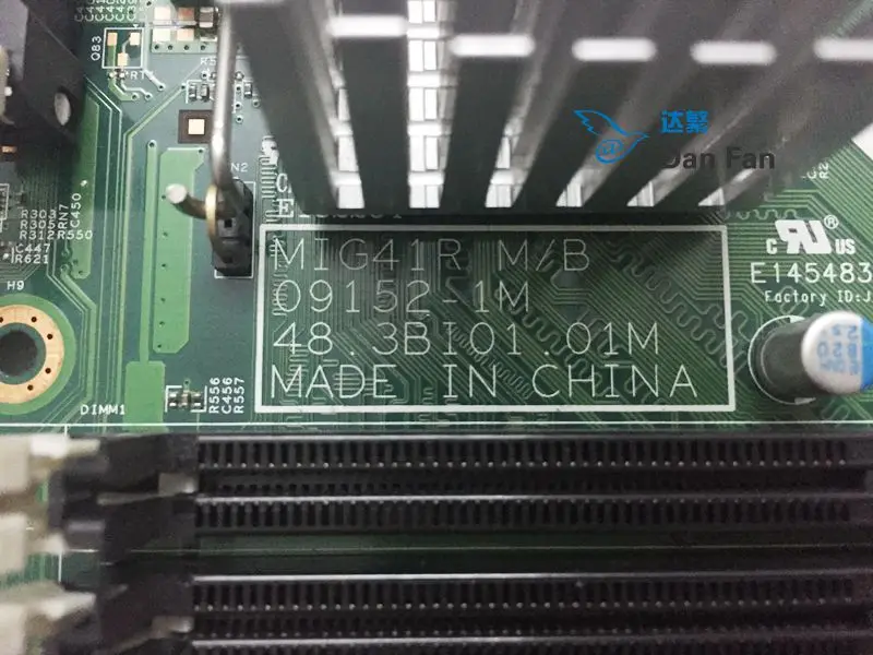 Семейная материнская плата для настольного компьютера DELL Vostro 230 MIG41R 09152-1M 48 3bi01.01m