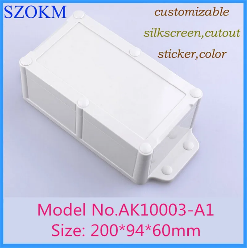 4 шт./лот IP68 пластиковый водонепроницаемый корпус для электроники 200*94*60 мм abs