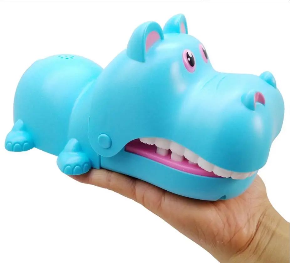 Люминесцентные игрушки детские головоломки Bite Hippopotamus Joke whose Toys|Шутки и розыгрыши|