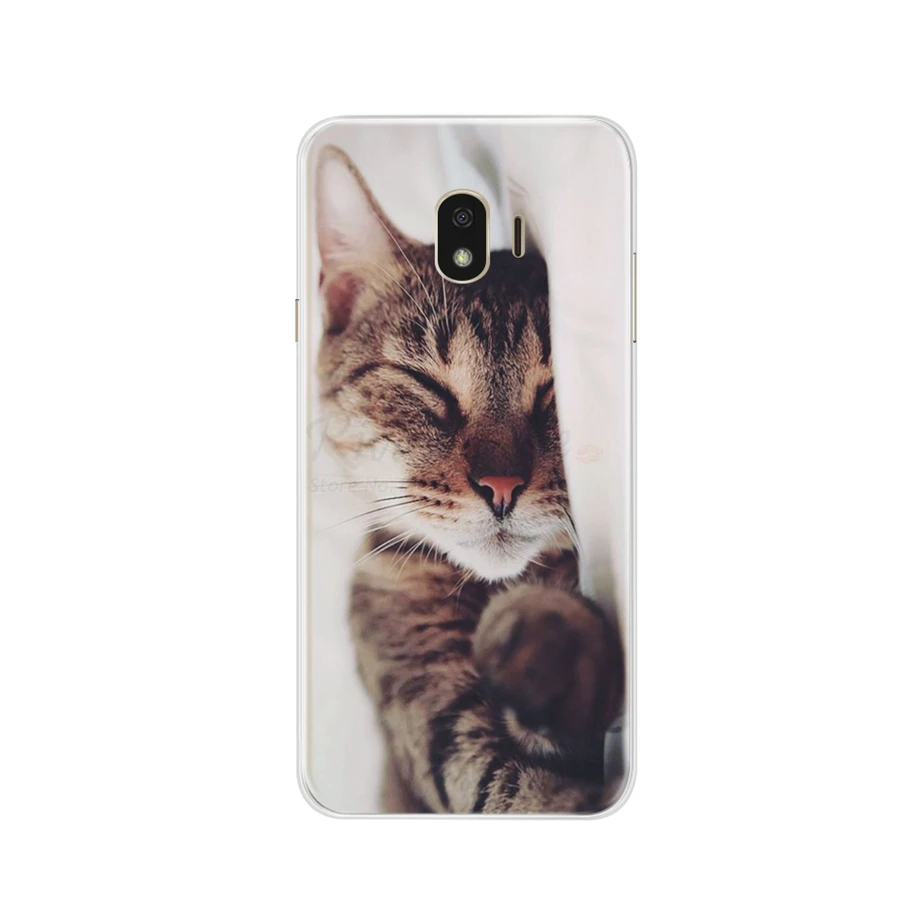 Цветок из мягкого силикона с рисунком термополиуретановые Чехлы для Coque samsung Galaxy A3 A5 A8 A6 J3 J5 J7 J4 J6 чехол для телефона Funda