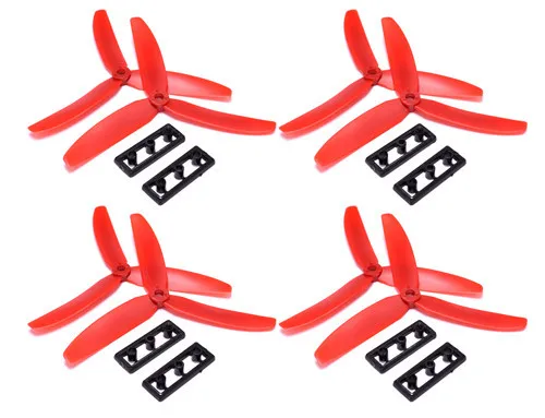 4 пары Gemfan 5030 5*3 3-Blade Prop CW CCW нейлоновый Пропеллер для RC 250 F330 Quadcopter | Игрушки и хобби