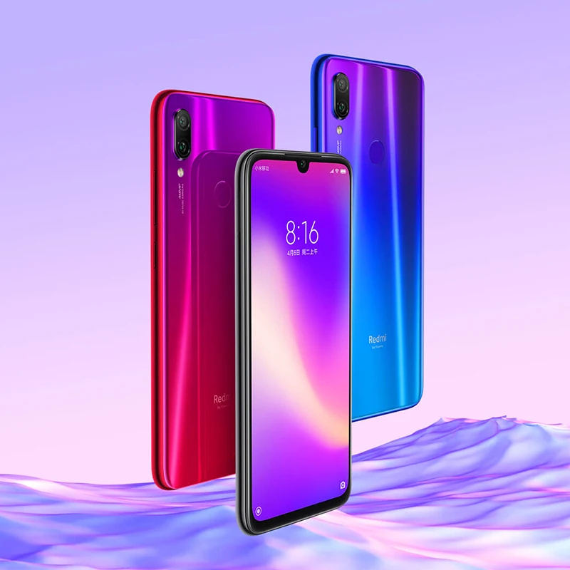 Xiaomi Redmi Note 7 Pro смартфон с восьмиядерным процессором Snapdragon 675 ОЗУ 6 ГБ ПЗУ 128 4000 мАч 3
