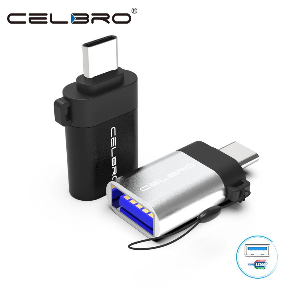 USB Type C OTG Кабель адаптер металлический для 3 0 зарядный конвертер Samsung Galaxy S9 S8 Plus Huawei