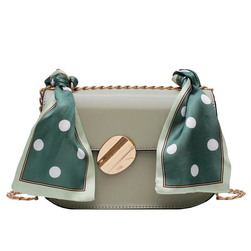 Женская сумка мессенджер брендовая дизайнерская на плечо женский шелковый шарф