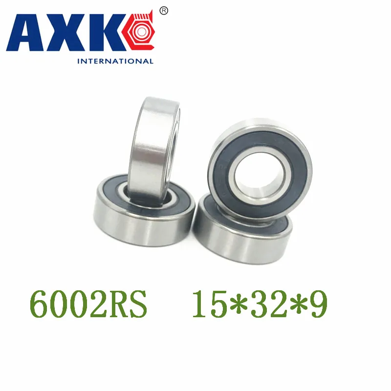 Подшипник Axk 6002rs Abec-3 (8 шт.) Шариковые подшипники с глубокой канавкой 15*32*9 мм 6002-2rs