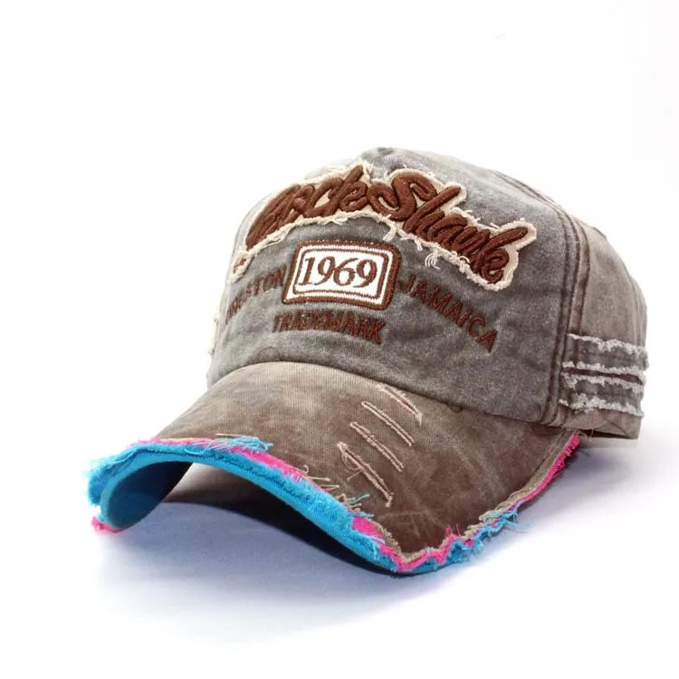 Мужская винтажная ковбойская Кепка Snapback Регулируемая с вышивкой для папы