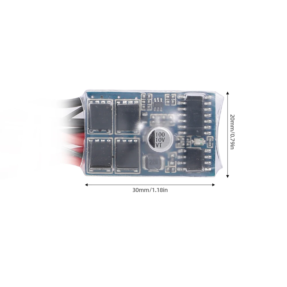2S 10A матовый ESC электронный контроллер скорости RC автомобиль обновление часть с 5