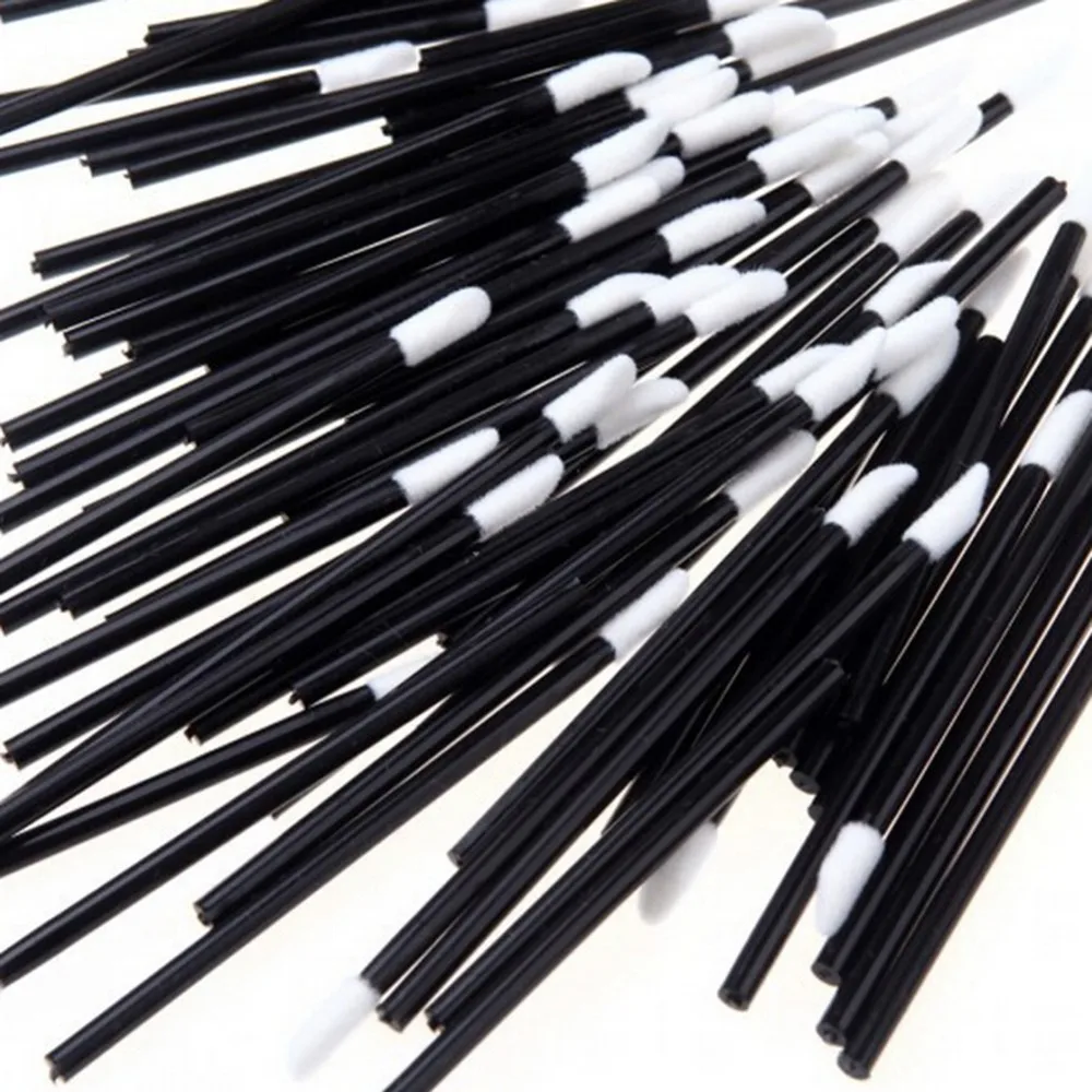 50 шт./компл. одноразовые кисточки для губ кисти мягкая Кисть макияжа губной