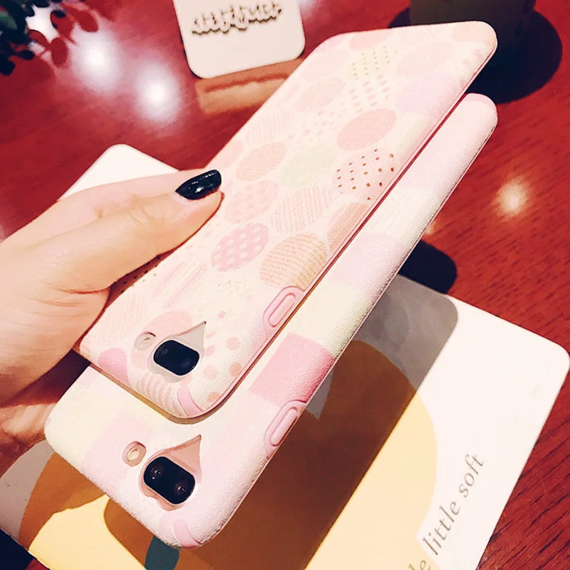 Розовая подвеска с кисточками чехол для телефона IPhone 6 6S 7 8 женские модели Plus