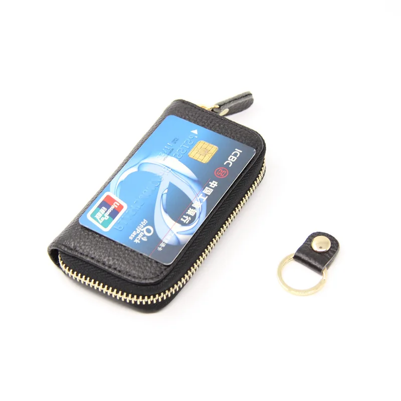 2018 модный кошелек для ключей из искусственной кожи держатель карт деловой