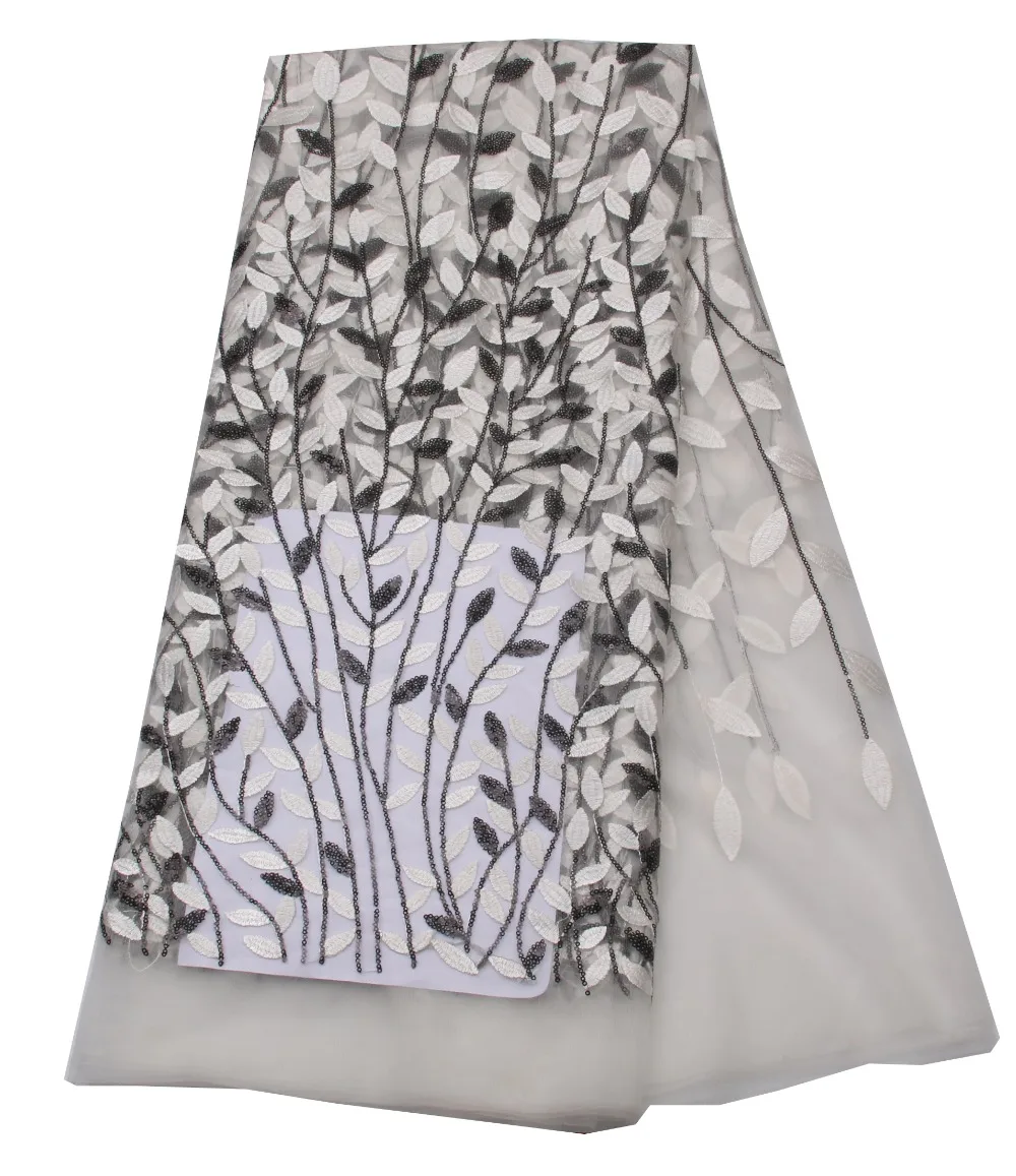 2017 новейшие довольно чирок чистая шнурок с серебряной вышивкой французское