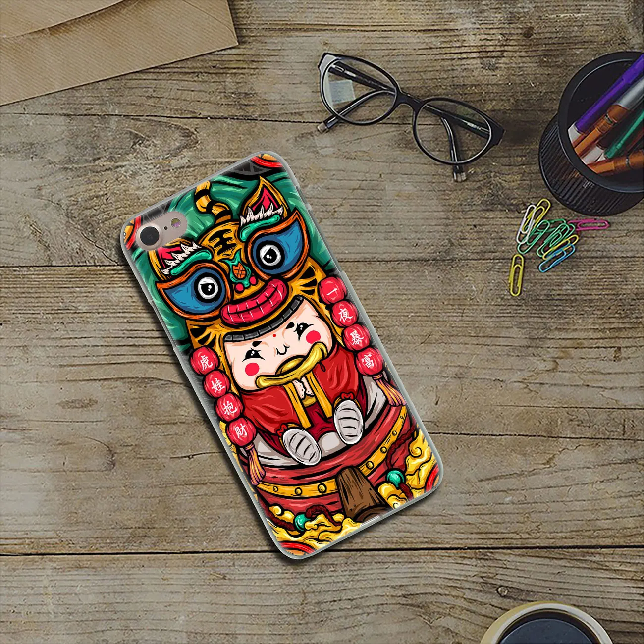 Твердый чехол для телефона Lavaza Cta pig Rabbit в китайском стиле iPhone XR X XS 11 Pro Max 10 7 8 6S 5 5S SE