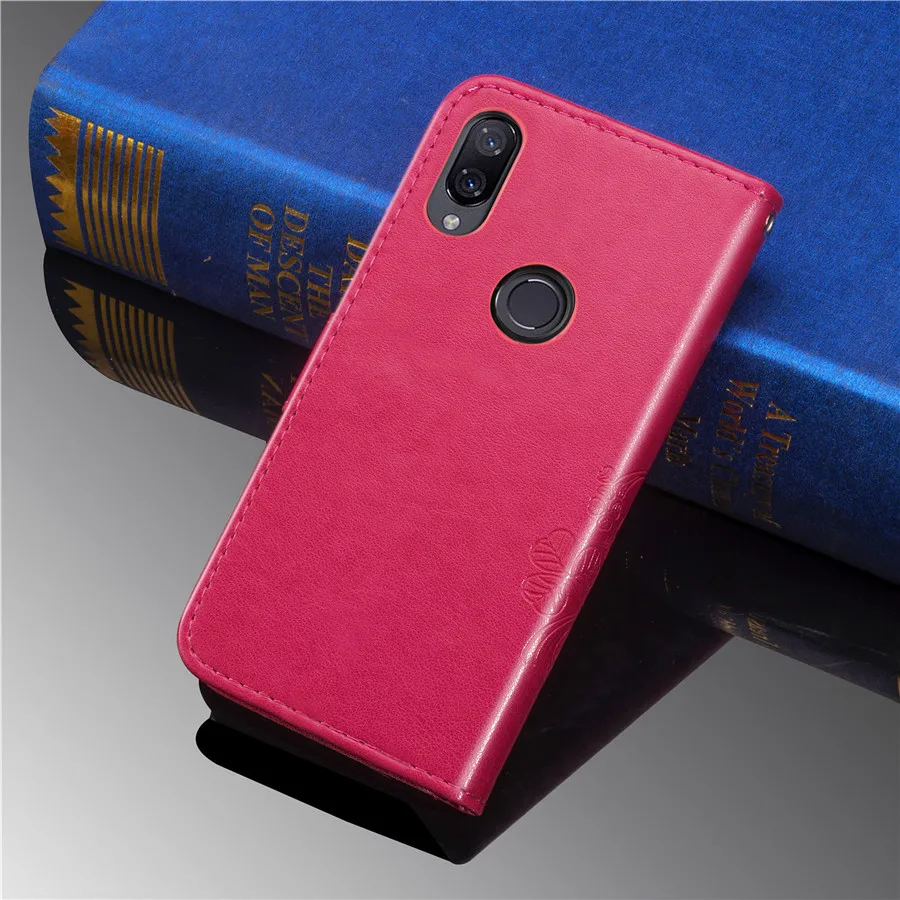 Xiaomi Mi Play Чехол-книжка 5,84 дюймов с объемным рельефным цветочным узором, кожаный магнитный чехол-книжка для Xiaomi Mi, чехол для телефона