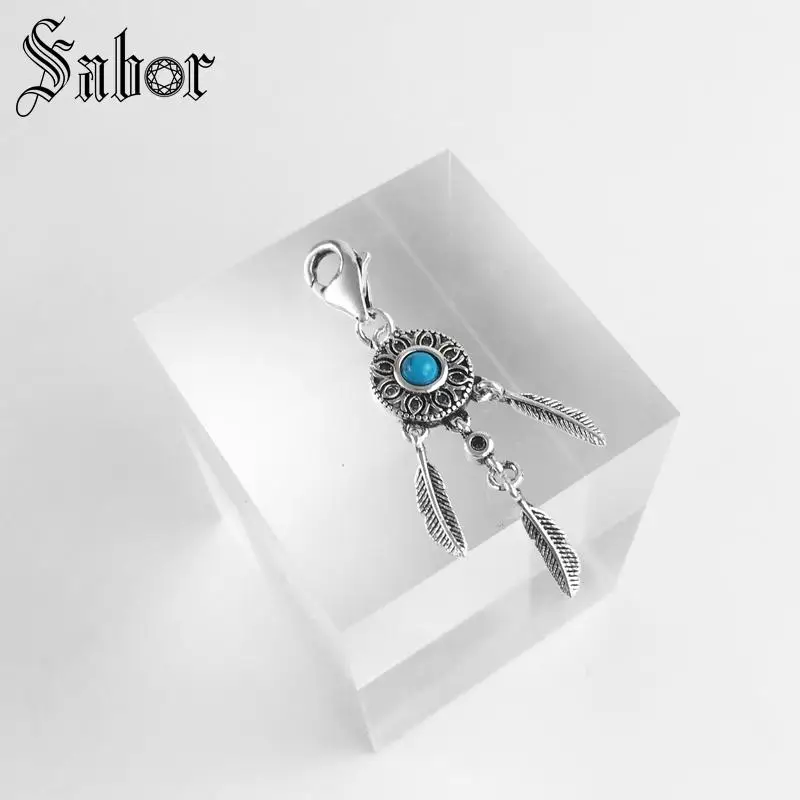 Подвеска Ловец снов thomas Blue Charm подарочные украшения для женщин браслет с