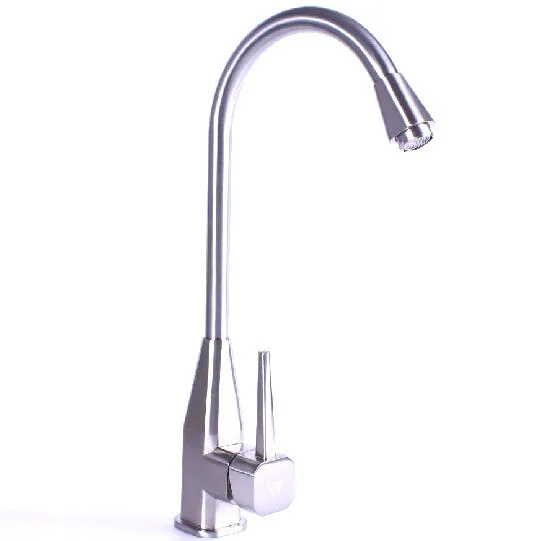 

Tiger ran the whole copper single cold water tap main kitchen vegetables basin sink faucet 360 degree rotation pool