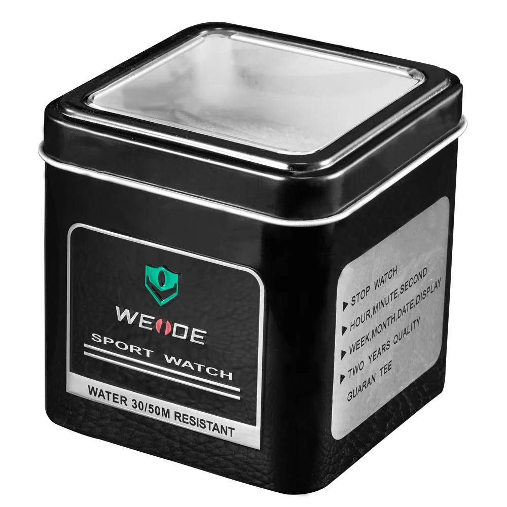 Оригинальная брендовая Подарочная коробка WEIDE модная для часов женщин