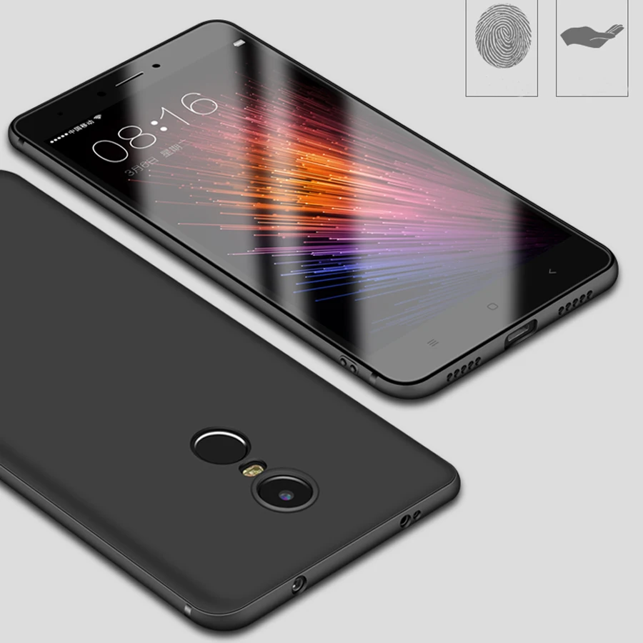 HOTSWEI Case For Xiaomi Redmi Note 4 X 4X Top quality Frosted TPU Soft Silicone Protective Cover Cases |