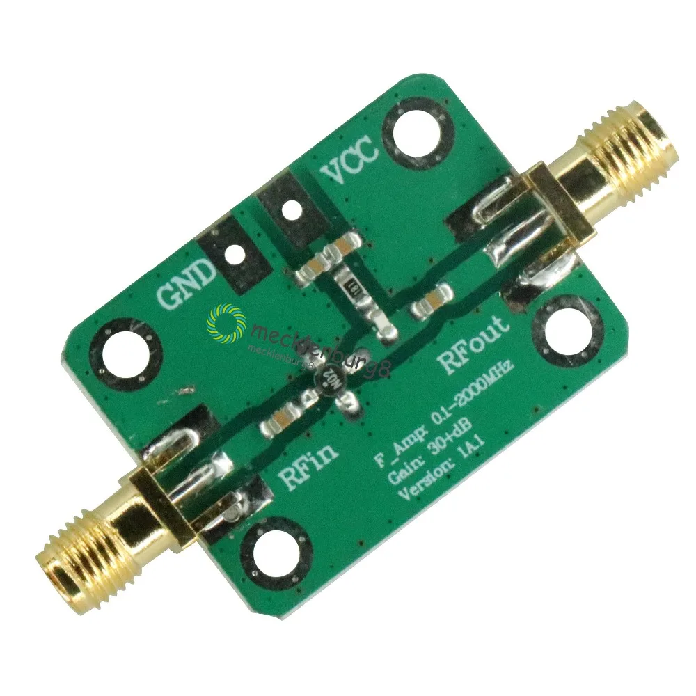 RF Wideband усилитель с высоким коэффициентом усиления 0 1 2000 МГц 30 дБ низкий уровень