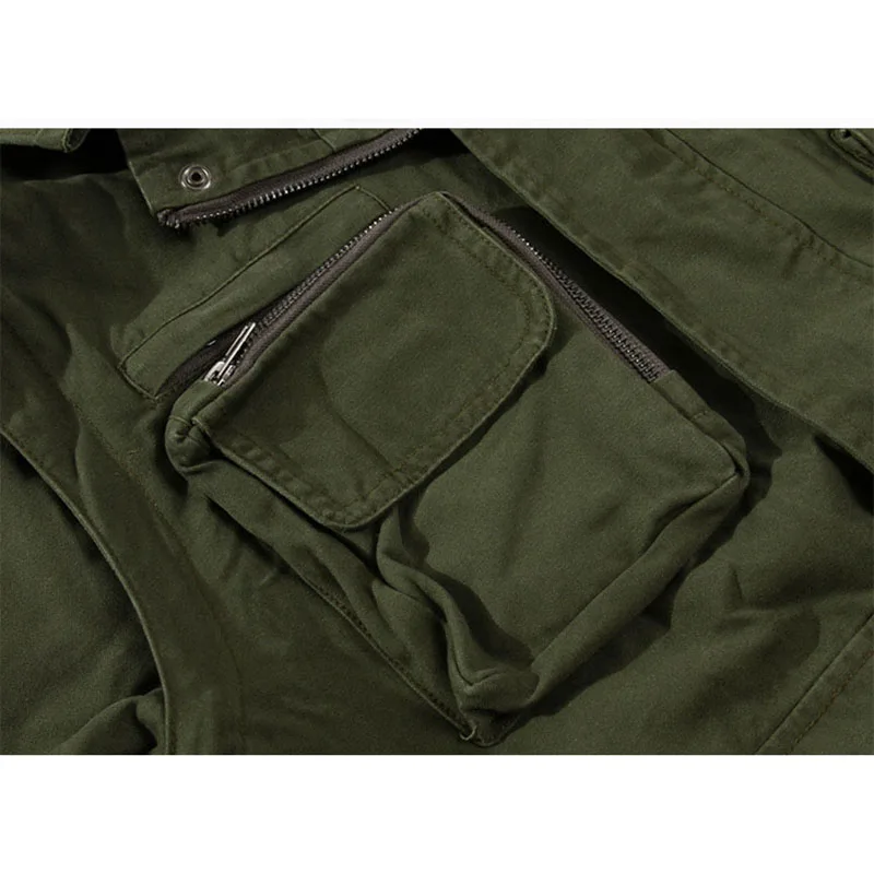Мужская куртка Армейская с отсоединяемыми рукавами Размеры M ~ 3XL BF320|Мужские