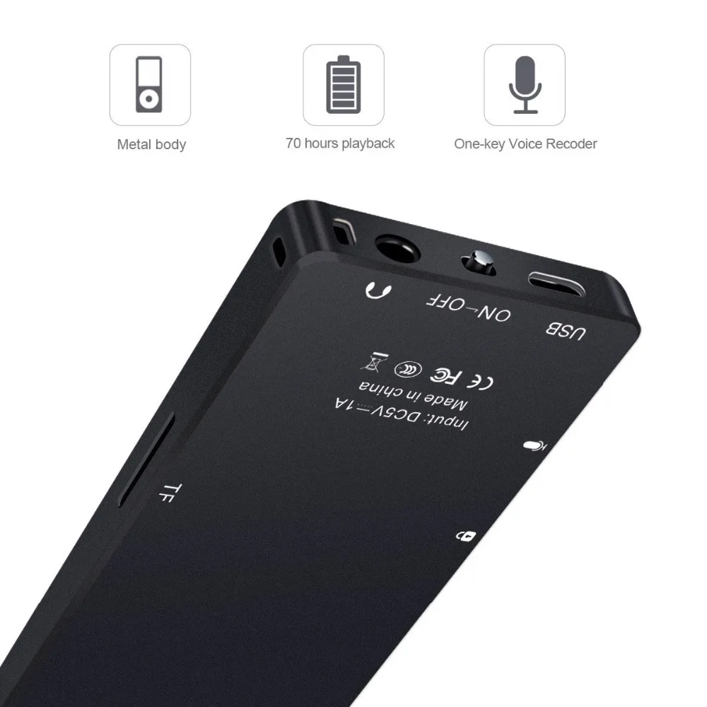 Высококачественный оригинальный металлический mp3-плеер без потерь HiFi TF8G