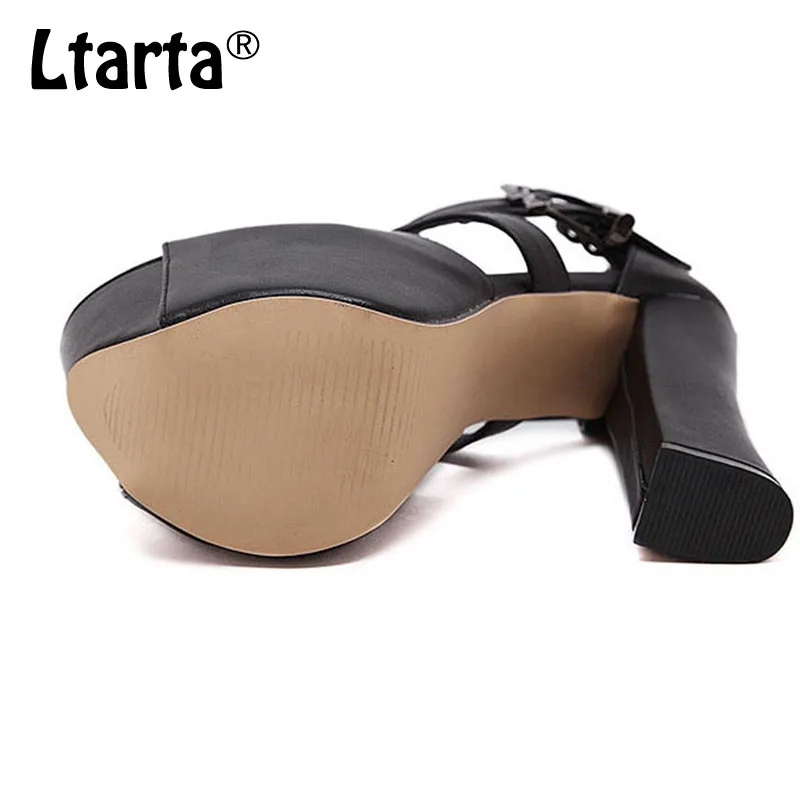 LTARTA/женские летние туфли на каблуке 13 5 см новые модные Водонепроницаемые