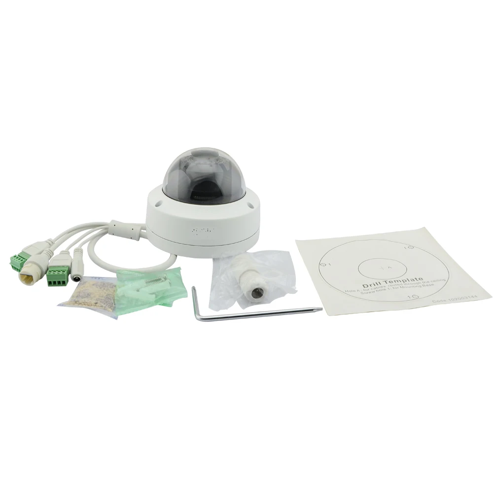 Hik Multi Язык ds 2cd3145f i Full HD 4mp Поддержка H.265 HEVC с TF слот для карты купольная POE IP CCTV