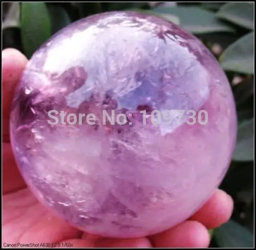 Wholesale discount 001210 AAA NATURAL AMETHYST QUARTZ CRYSTAL SPHERE BALL Healing |
