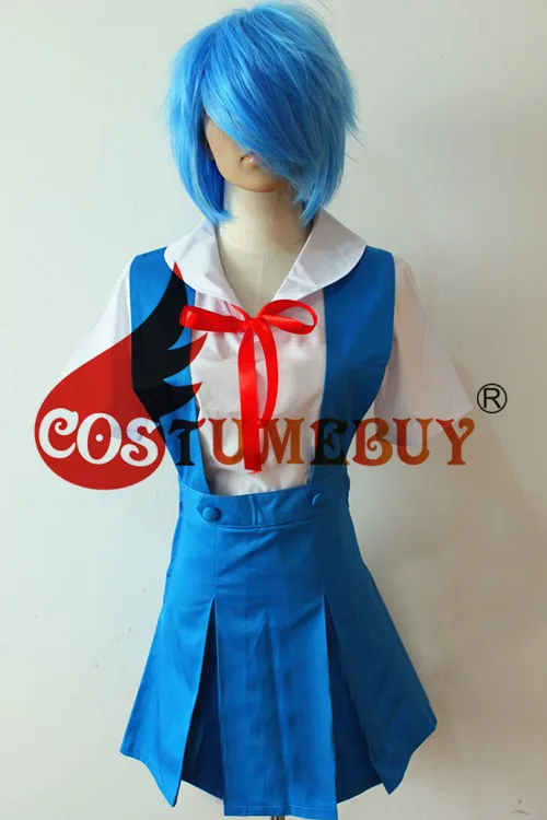 Школьный костюм CostumeBuy неоновый Genesis Evangelion EVA Ayanami Rei Soryu Asuka Langley для девочек L320 |