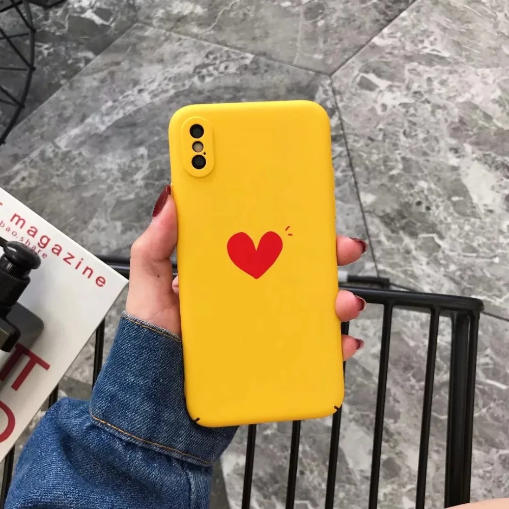 Модный Мягкий ТПУ силиконовый ультра тонкий чехол для iPhone X 7 8 Plus милые чехлы