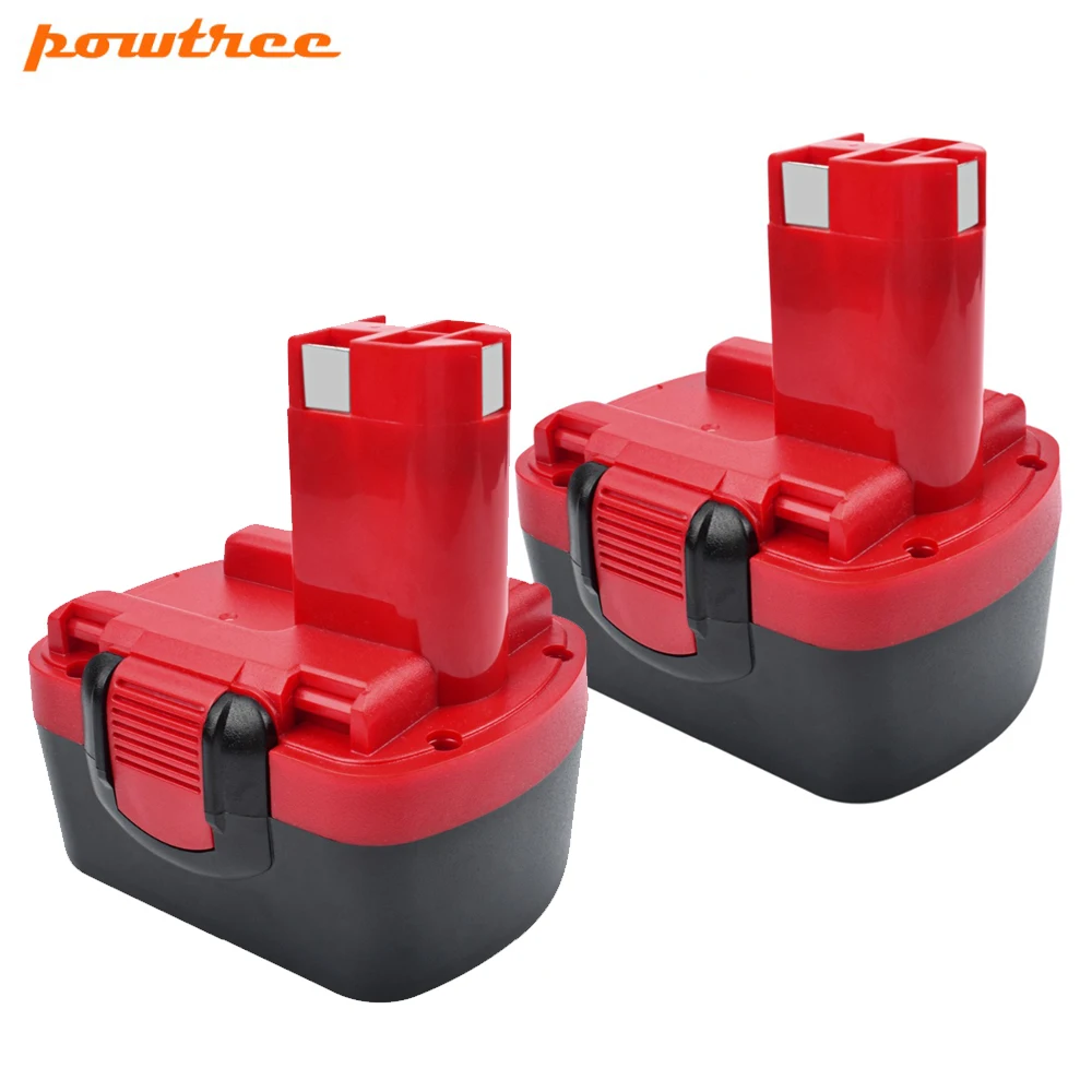 Аккумулятор NI MH Powtree 3500 мАч 14 4 Ач В для Bosch в BAT159 BAT038 BAT140 BAT040 BAT041|Перезаряжаемые