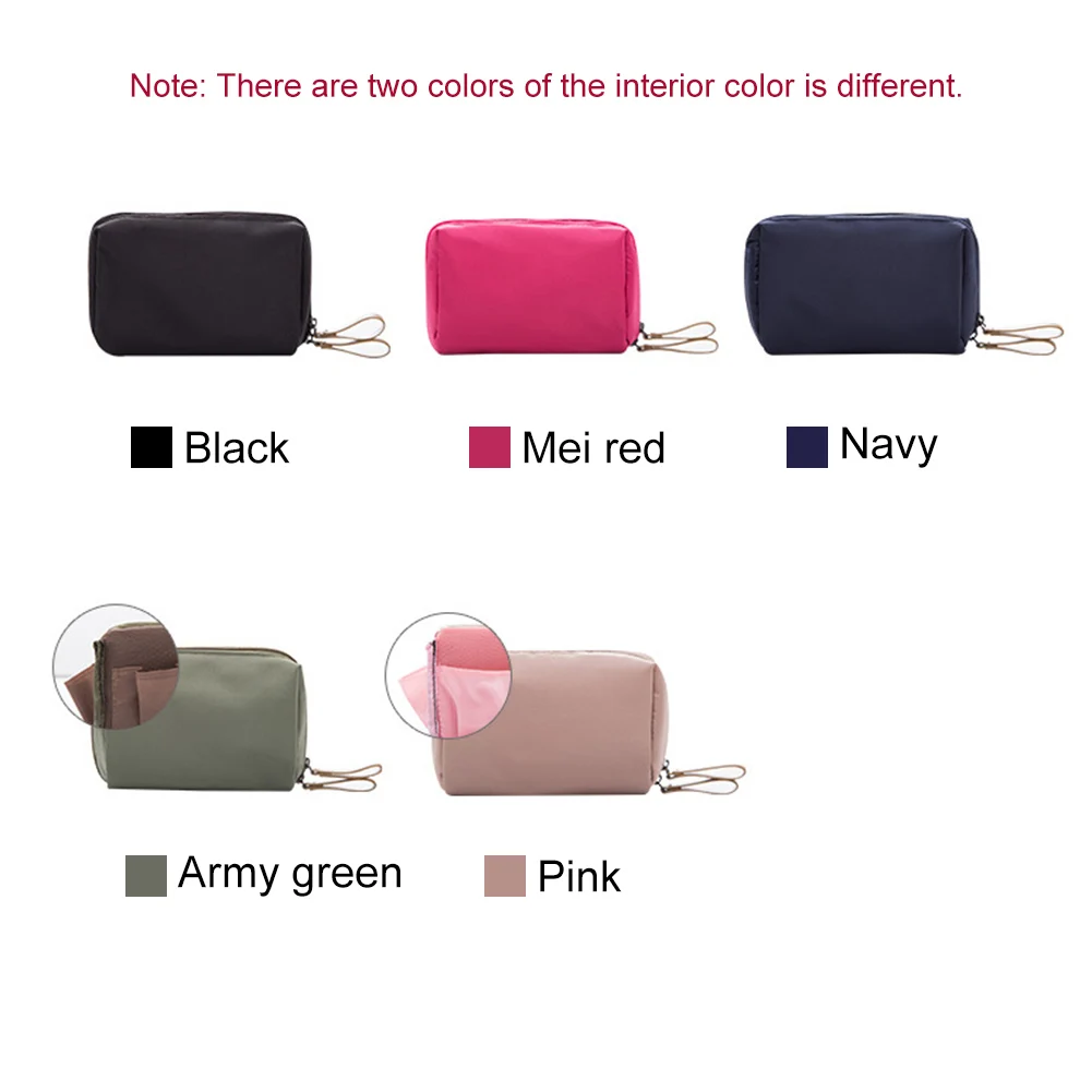 Women Nylon Cosmetic Bag Small Make Up Organizer Storage Bags Waterproof Travel Necessities BS88 | Багаж и сумки