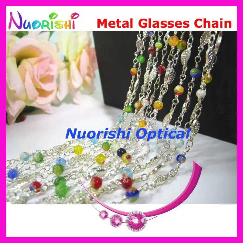 Красивые металлические солнцезащитные очки 6 шт. шнур для очков цепочка Ремешок