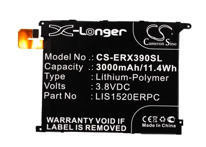 Cameron Sino 3000 мАч батарея LIS1520ERPC для Sony Ericsson C6616 C6803 LT39h Togari XL39 Xperia ZU LTE Yuga Rex Z Ultra