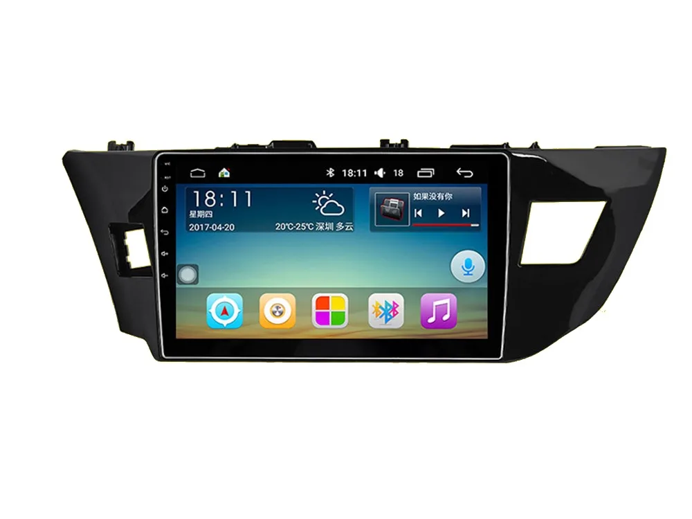 Panlelo Android 7,1 стерео 2 Din 10,2 дюймов для Toyota Corolla VIOS YARiS L Land Cruiser RAV4 Lewin Camry Prado Highlander