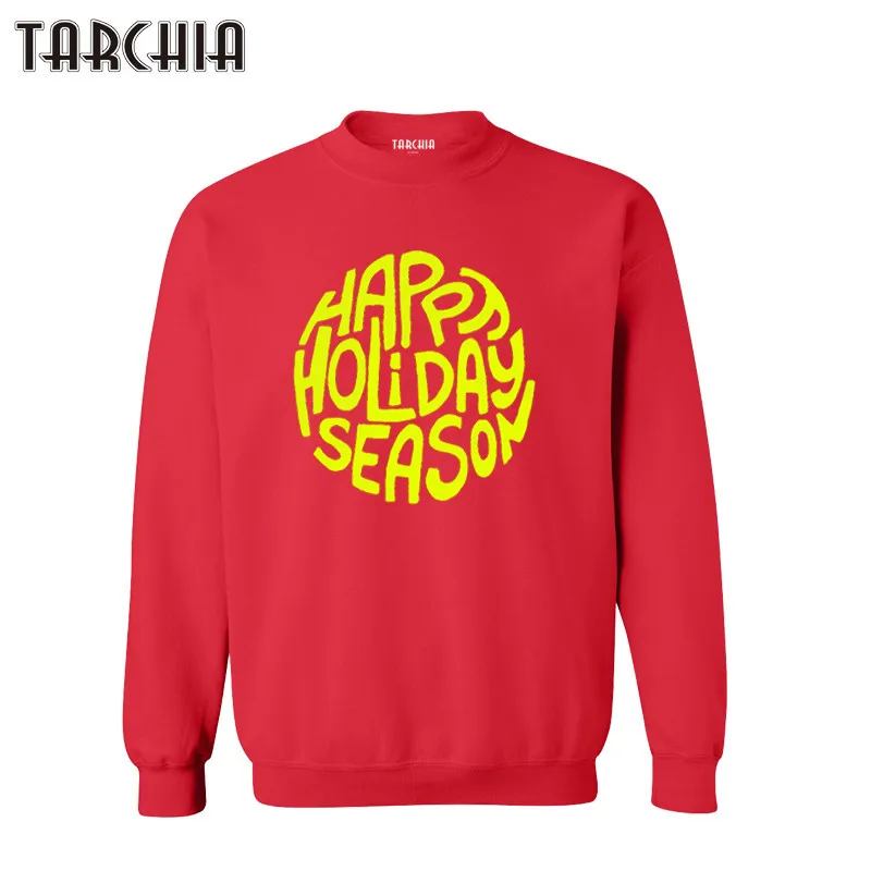 

TARCHIA Sweatshirt Men Autumn European Style Fashion Hoodies Hoody Pullover Sweatshirts Man Clothes Sportswear Happy Holiday