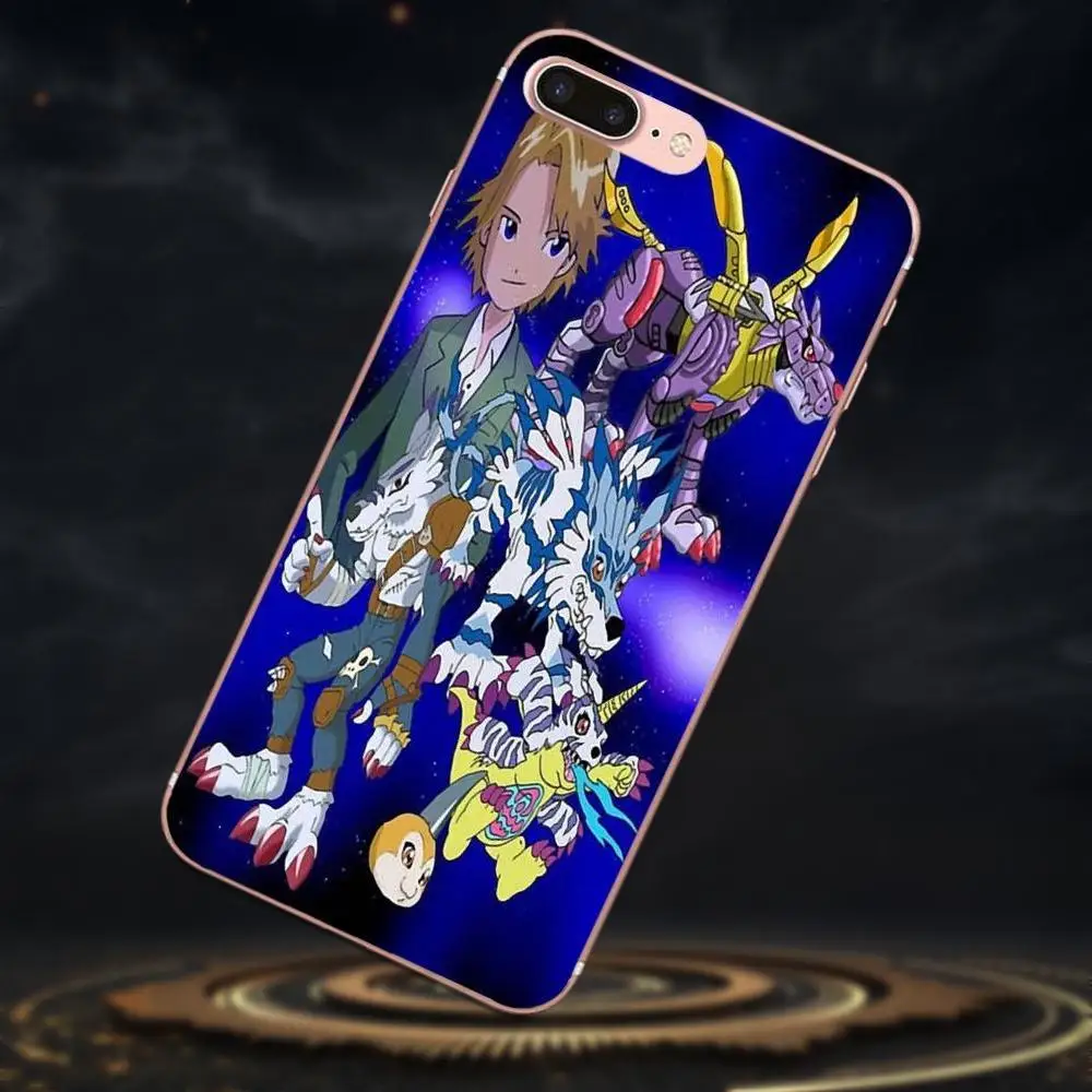 TPU Digimon Adventure Wargreymon Taichi For Huawei P7 Honor 4C 5A 5C 5X 6 6C 6A 6X 7 7X 8 9 V8 V10 Y3II Y5II Y6II G8 Play Lite | Мобильные