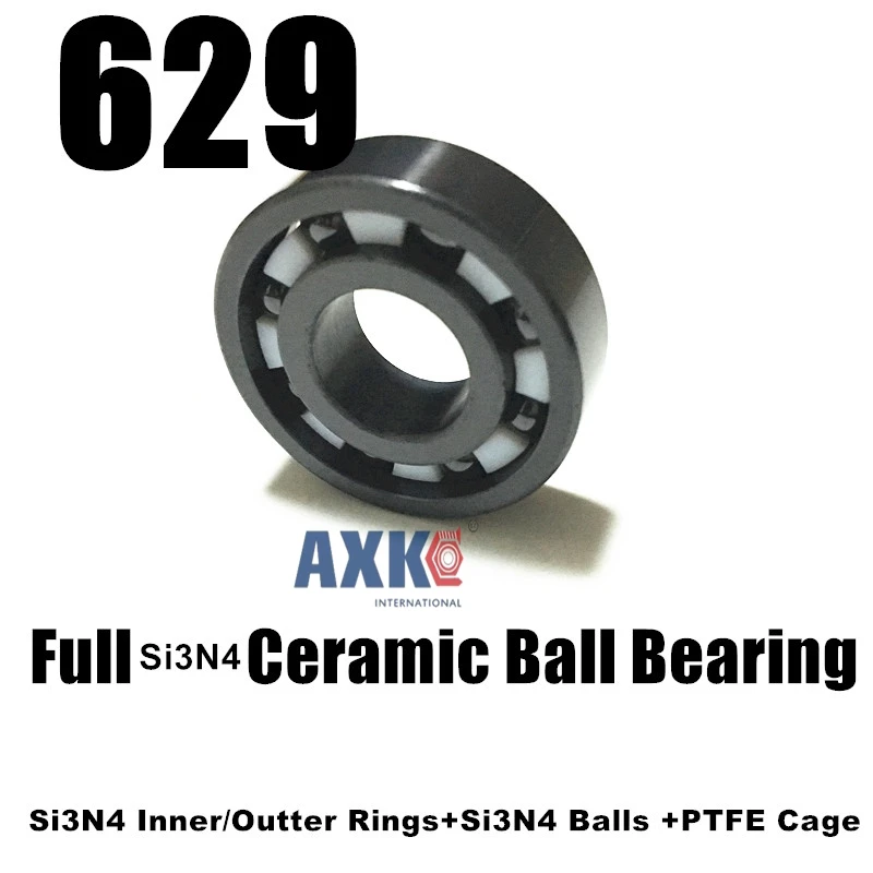 629 SI3N4 микро полностью Керамический шарикоподшипник 9*26*8 мм|bearing bearing|bearing si3n4bearing 8mm