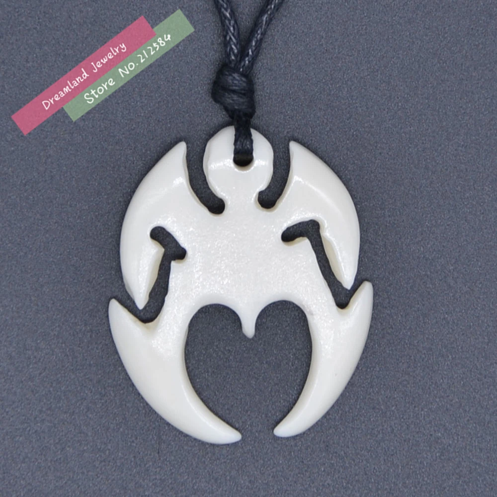 Ожерелье ручной работы из ткани яка 1 шт. чокер с подвеской пауком женское мужское