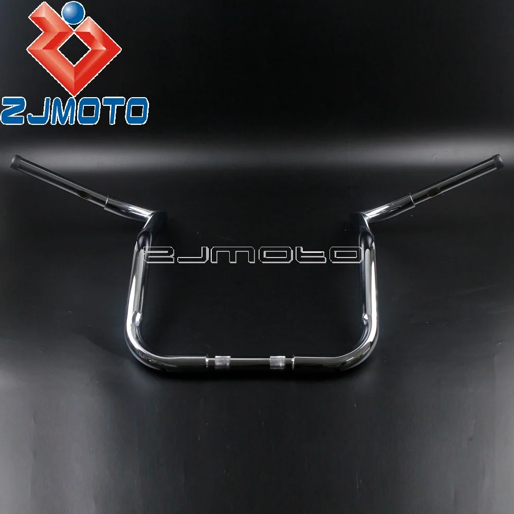 Для Touring Electra Glide FLHTC 1-1/" Ape вешалка 16" Rise Monkey Bagger Bars руль для Harley Batwing обтекатель мотоцикла