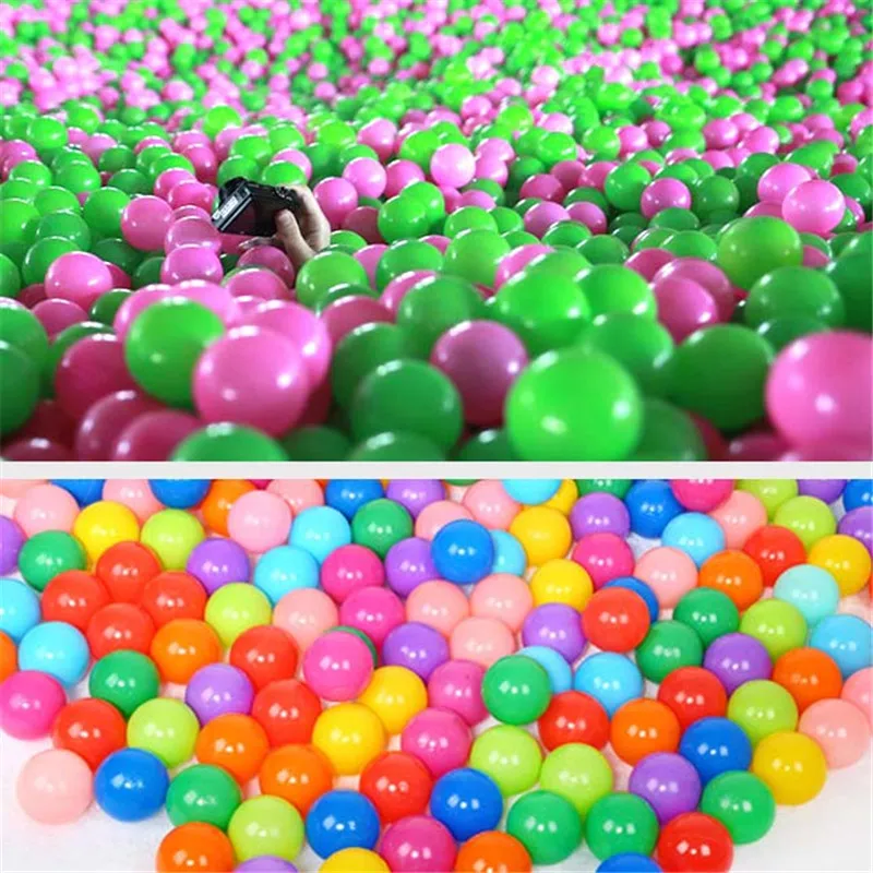 50 шт./пакет в наборе разноцветные мягкие трусы Плавание бассейн с шариками