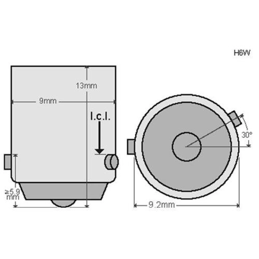 Dongzhen H6W BAX9S 433C 5630 светодиодный SMD супер Мощность противотуманных фар автомобилей