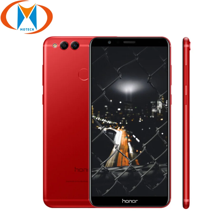 Honor 7X глобальная прошивка 5 93 &quot4G LTE мобильный телефон 4 Гб RAM 64 128 ГБ ROM