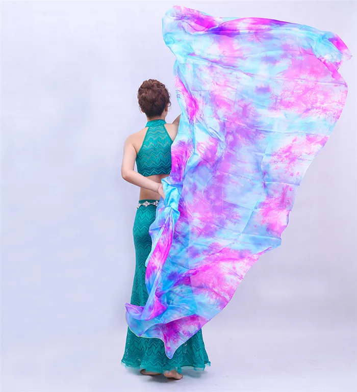 Танцевальный шарф для живота по индивидуальному заказу вуаль размера плюс