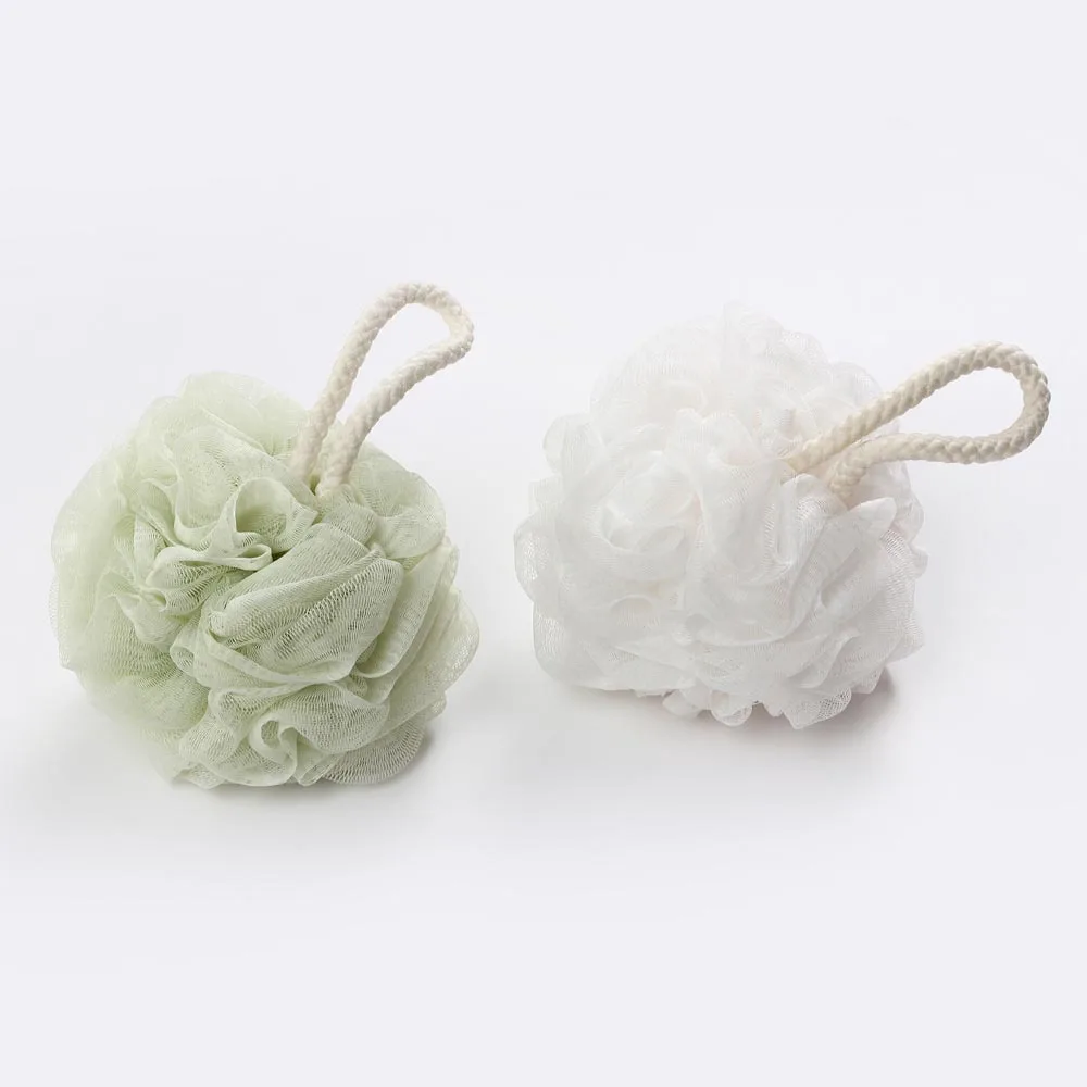 

4pcs Multicolour Bath Ball Bath Sponge Bath Flower Body Cleaning Mesh Shower Wash Bathroom Accessories Bathroom Products G32
